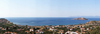 Panoramic photo of Anaxos
